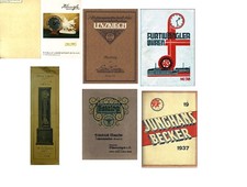 Uhrenkataloge über 160 Stück