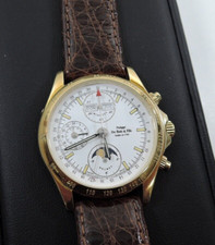 DuBois Chronograph Val 7751 18K Gold Box Papiere perfekter Zustand deutscher Tag
