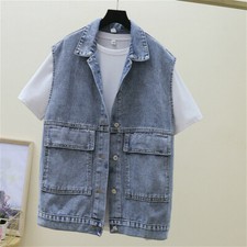 Damen Denim Weste Vintage