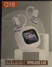 AI Sprache Übersetzung Ohrhörer, OWS LCD Touchscreen Echtzeit-Übersetzer