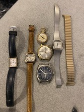 Uhrenkonvolt, Omega , Junghans, Bucherer, Quartz Und Handaufzug , Teils Defekt