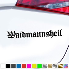 Waidmannsheil sticker hunting