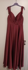 Abendkleid/ Abschlussball von  Laona bordeaux Rot  Größe 40   