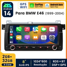 8" Android 14 Für BMW E46 3er