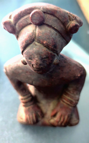 Original präkolumb ton figur - original,