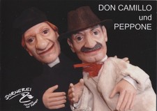 Flyer Figurentheater Dornerei "Don Camillo und Peppone" AK