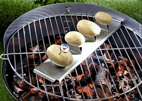 Bbq edelstahl grillguthalter - bbq,