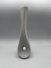 Sgrafo modern Vase Porzellan weiß