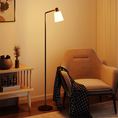 Homcom led stehlampe - led,
