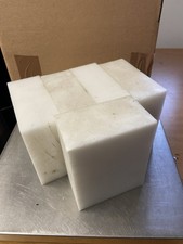 POM weiß, L 122mm, B 122mm, D