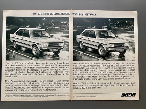 Fiat 131 supermirafiori - fiat,