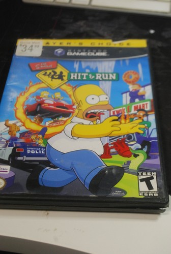 Simpsons hit run nintendo - simpsons-hit,