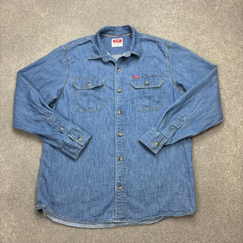 Wrangler jeanshemd erwachsene - wrangler,