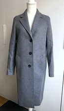 HUGO BOSS Mantel Wollmantel grau Coluise Gr. 34 NEU