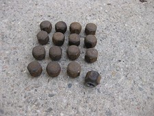 Daihatsu Cuore L7 L701 (99-03): Satz Radmuttern 16 Stück geschlossene Ausführung