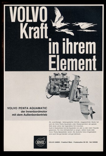 Grosse werbung 1963 volvo - werbung,