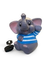 Elefant mit Pullover - Blau - Spardose