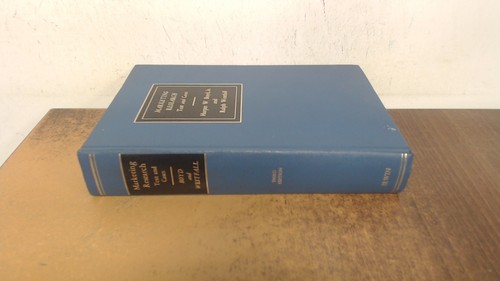 			Marketing research text and
