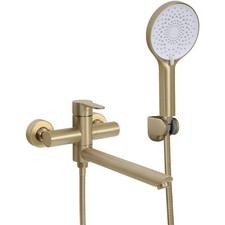 Badewannenarmatur Edelstahl