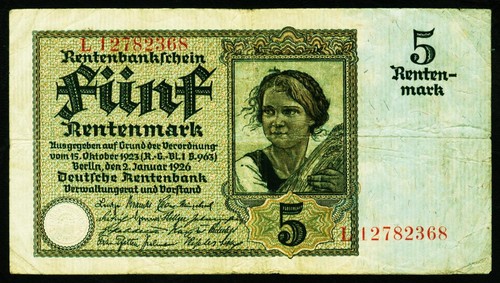 Deutschland rentenmark - deutschland., 5