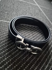 Ferragamo Gürtel in Schwarz