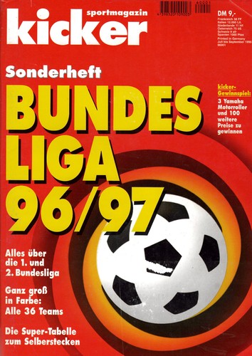 Kicker bundesliga sonderheft - bundesliga,