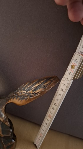 Adler figur statue - adler, bronze