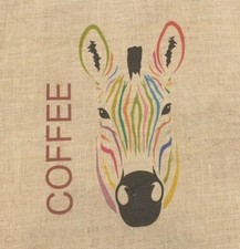 KAFFEESACK MOTIV ZEBRA