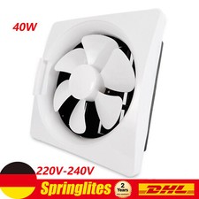300mm Wandventilator Abluftventilator Bad Rohrventilator Küchen Toiletten Lüfter