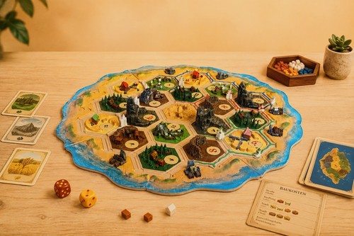 Siedler brettspiel ohne - 3d,