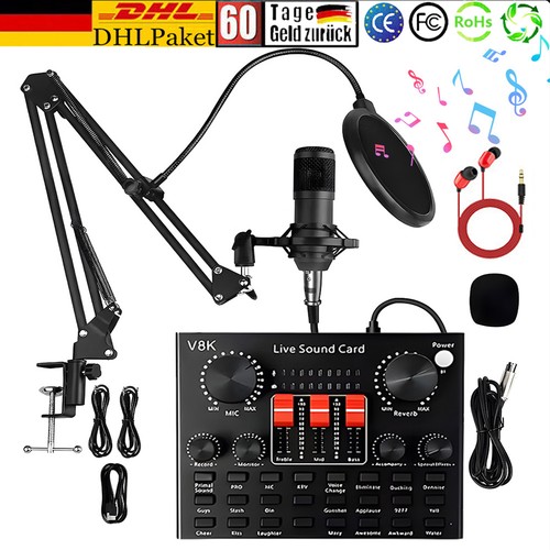 Bm800 usb mikrofon kit 192khz - usb,