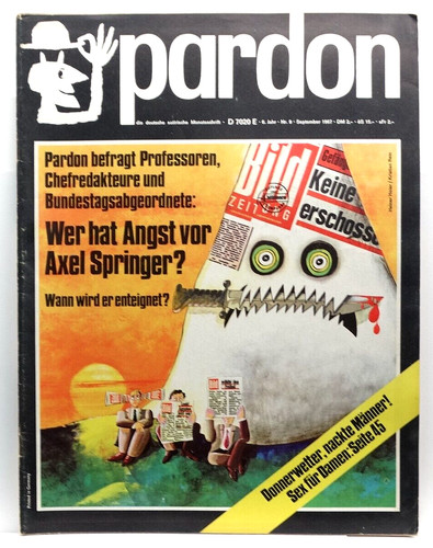 Satire zeitschrift pardon - satire-zeitschrift:, nr
