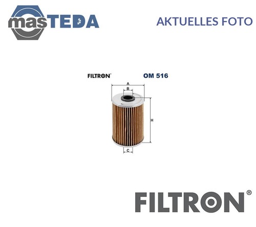 516 motor ölfilter - 516, filtron