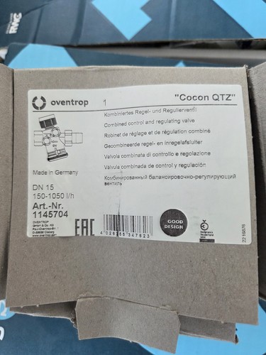 Oventrop regulierventil cocon - oventrop,