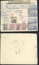 Spanien Auslands-LuPo-Zensur-Brief Barcelona 1942 Doppel-Zensur (46429)