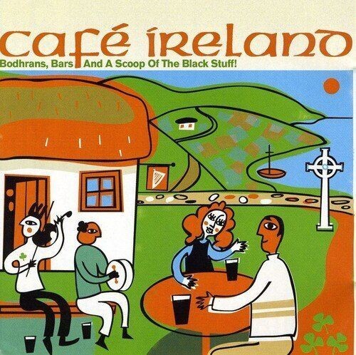 Cafe ireland bodhrans bars - ireland, bodhrans,