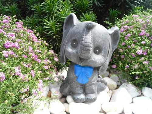 Steinfigur elefant - steinfigur,