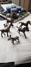 Schleich Tiere Set: Pferde, Fohlen, Esel - Tierfiguren Sammler