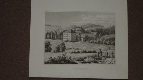 Original kleiner stahlstich - original,