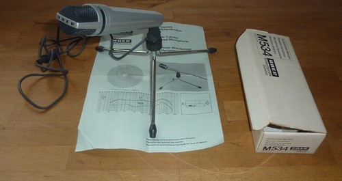 Uher m534 tischmikrofon mit - uher,