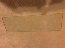 Einlegeboden Glas 5 mm 42 x 12,3 cm