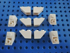 Lego 10 x Dachstein Schrägstein Slope 3665 45 °  2x1 negativ weiß