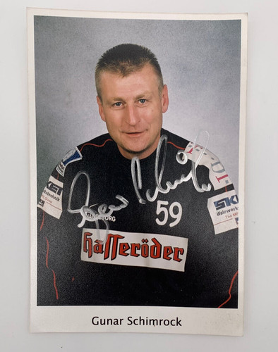 Autogrammkarte handball - autogrammkarte, sc