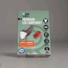 RIDE+GO Akku Fahrradlicht Set