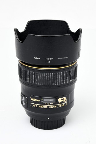 Nikon nikkor 35mm 1 4 - f/1.4, g