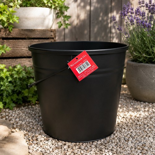 Fuego metall ascheeimer 15l - el,