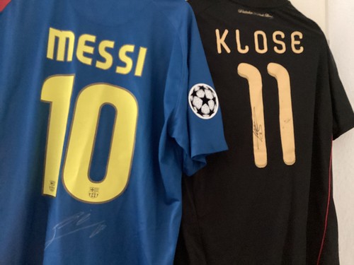 Trikots messi klose - trikots, signiert