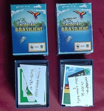 Edeka "Entdecke Brasilien!" WWF, 370 Sticker, Sammlerkarten 