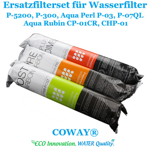Teile filterset coway - 3-teile, coway®