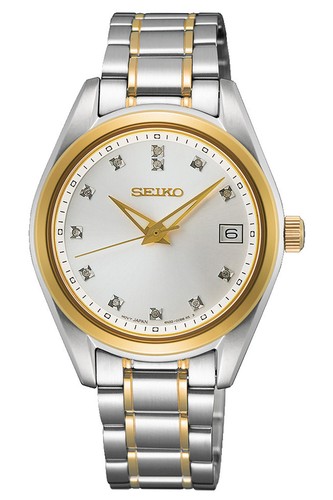 Seiko damenuhr mit saphirglas - mit,